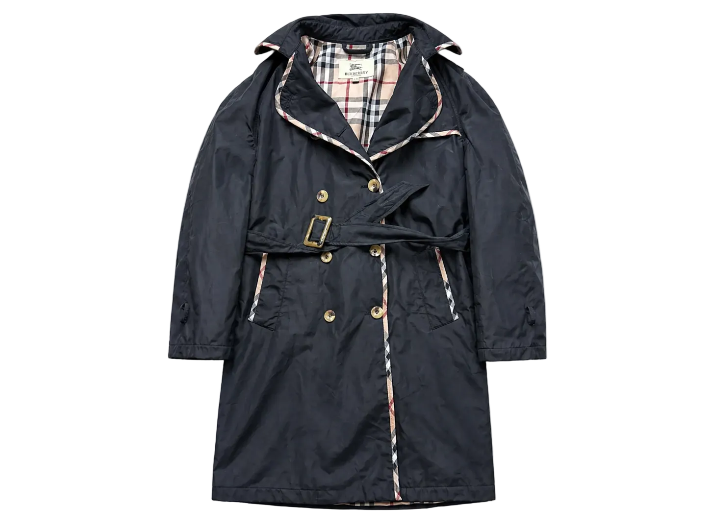 BURBERRY BLACK TRENCHCOAT