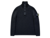 STONE ISLAND HALF ZIP UP KNIT