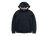 BURBERRY BLACK ZIP UP HOODIE