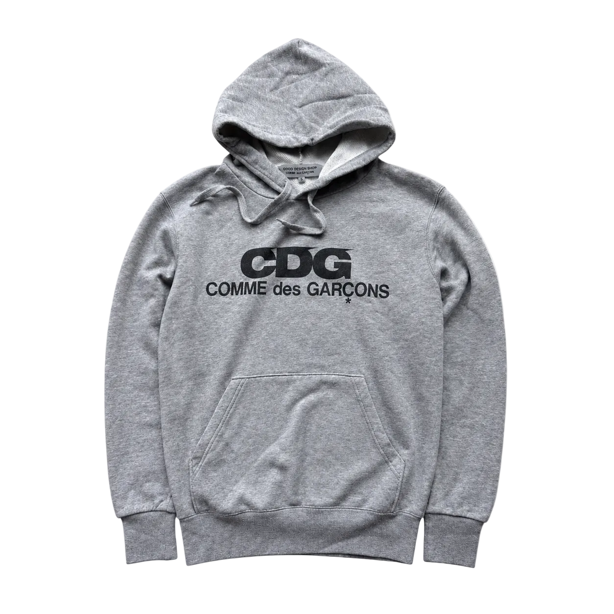 CDG PLAY GREY HOODIE
