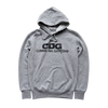 CDG PLAY GREY HOODIE