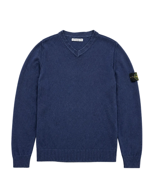 STONE ISLAND NAVY KNIT