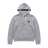 CDG PLAY GREY HOODIE