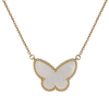 VAN CLEEF & ARPELS Lucky Alhambra Papillon Halskette