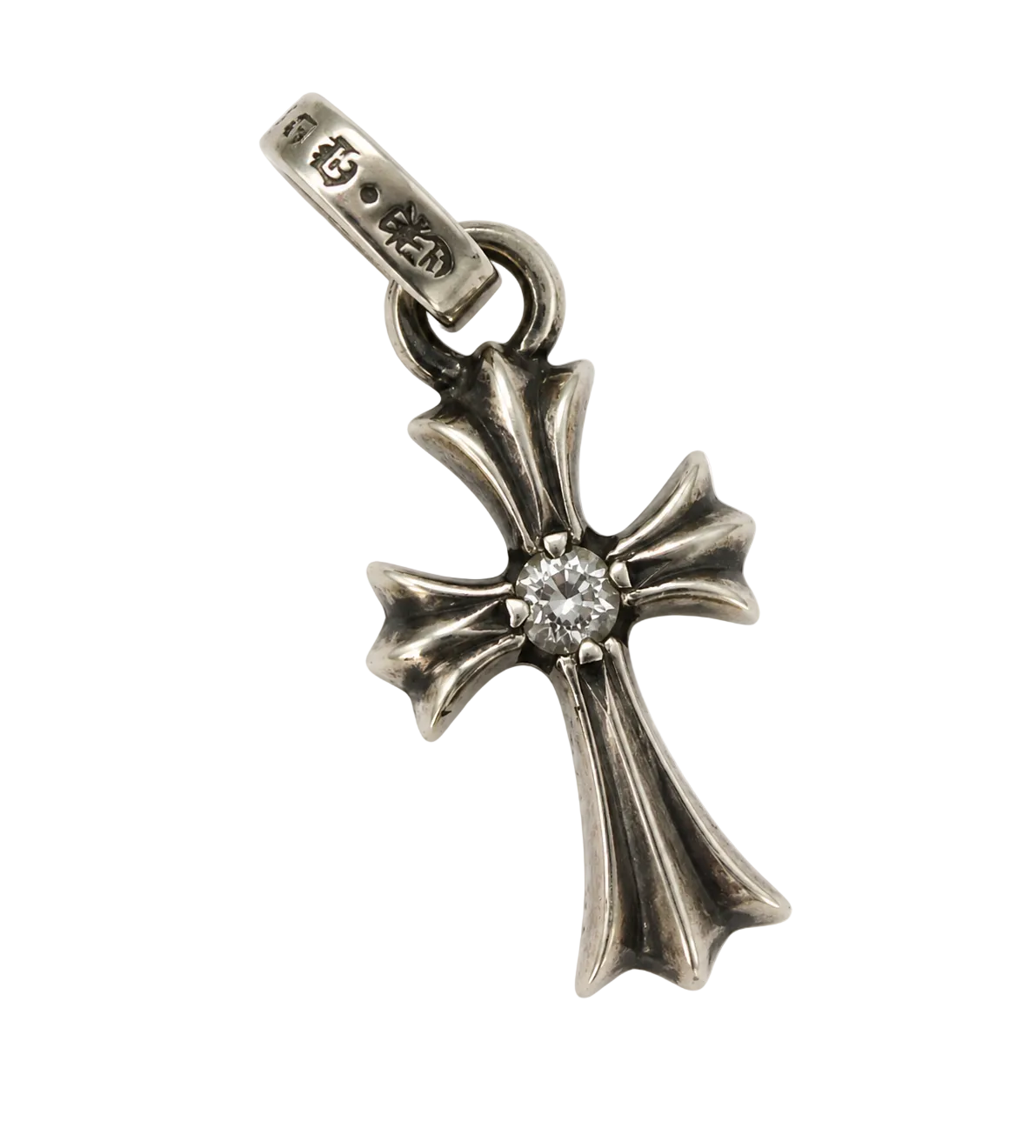 CHROME HEARTS Baby fat Anhänger Top Double Diamond