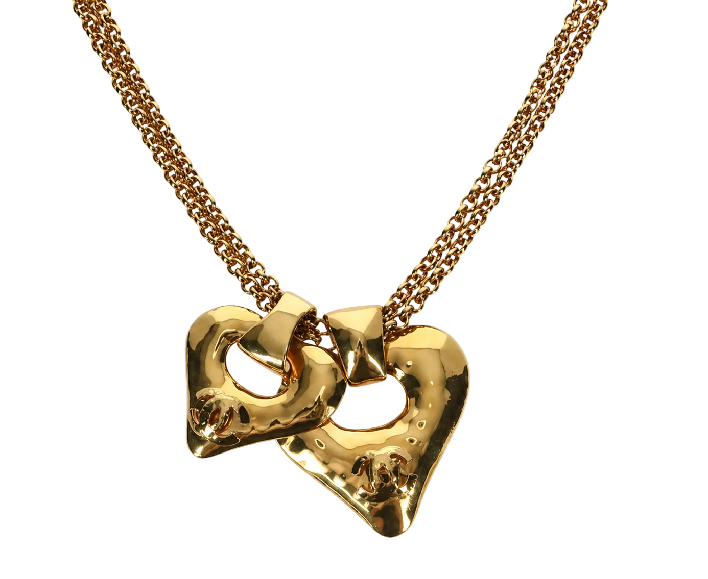 CHANEL Heart Halskette