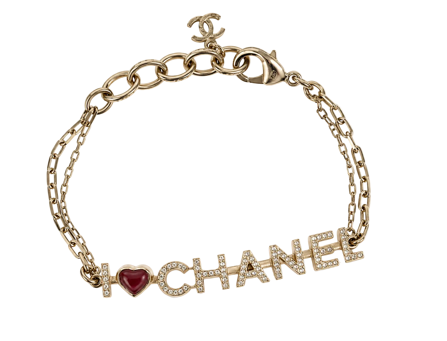 CHANEL Armband Champagne