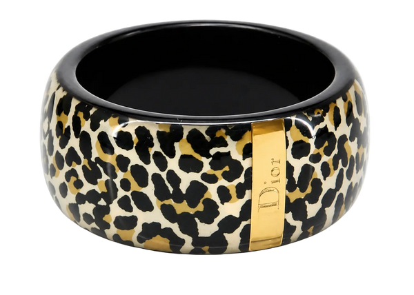 CHRISTIAN DIOR Leopard Pattern Armband