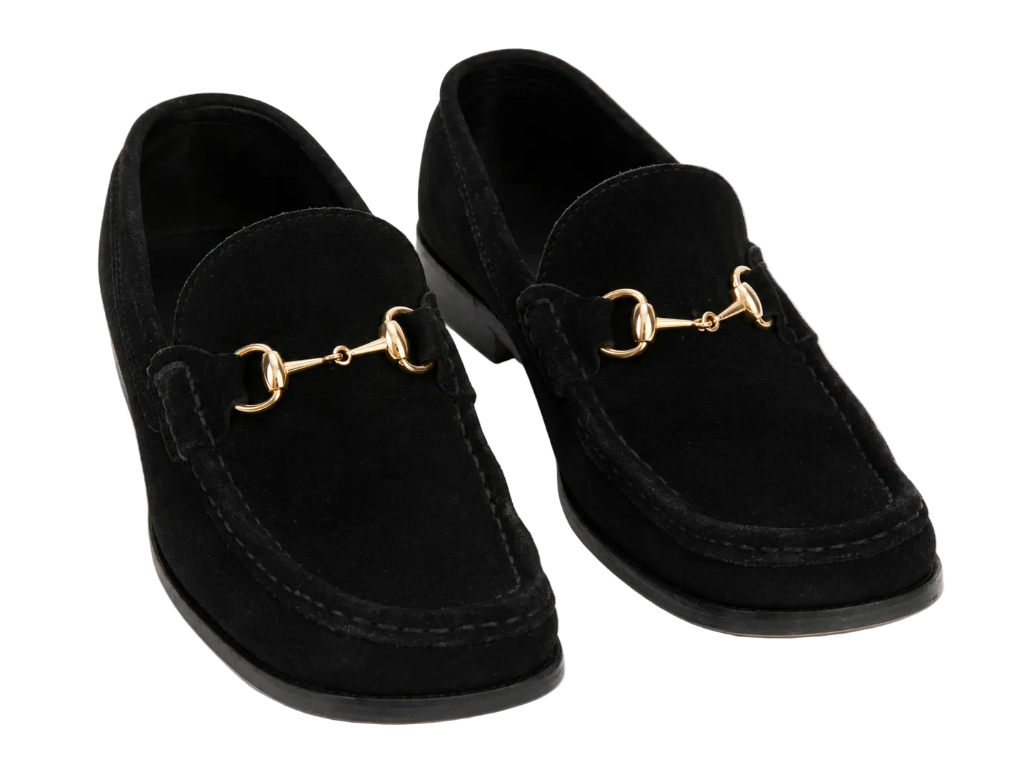 GUCCI Loafers Suede 37 C