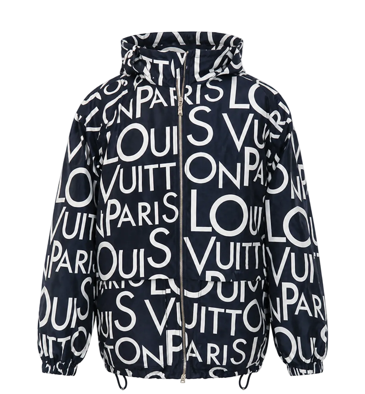 LOUIS VUITTON Galaxy Packable Logo Pulloverjacke