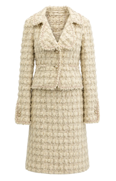 CHANEL Jacke & Rock Setup Tweed