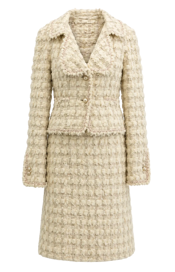 CHANEL Jacke & Rock Setup Tweed