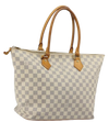 LOUIS VUITTON Damier Azur Saleya MM Tote Bag