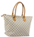 LOUIS VUITTON Damier Azur Saleya MM Tote Bag