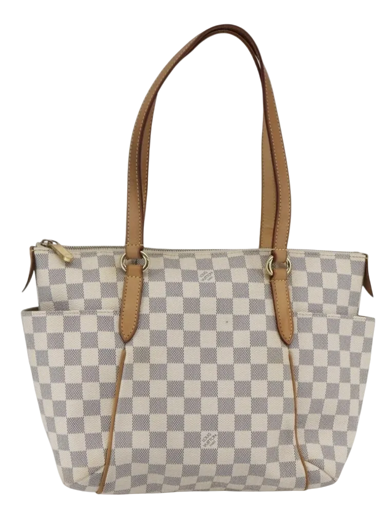 LOUIS VUITTON Damier Azur Totally PM Tote Bag