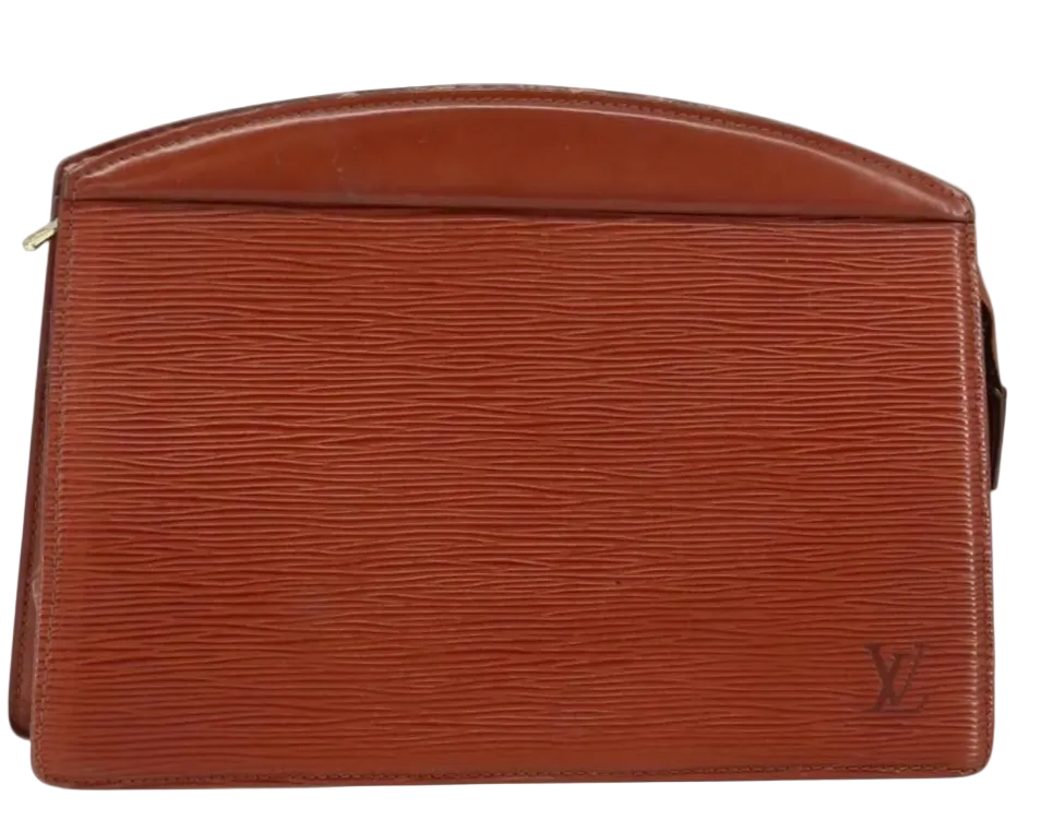 LOUIS VUITTON Epi Trousse Crete Beutel